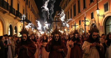 processione degli spiriti a Palermo